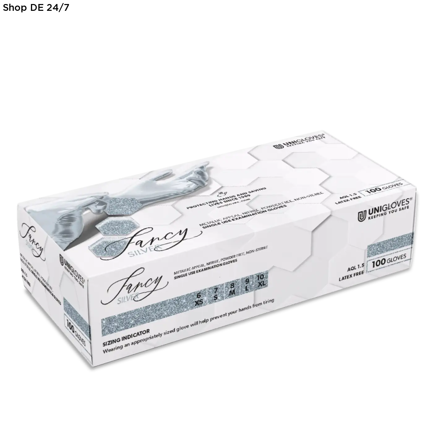 FANCY® SILVER Nitril-Einmalhandschuhe 1000 Stück