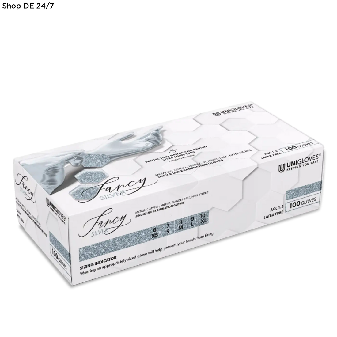 FANCY® SILVER Nitril-Einmalhandschuhe 1000 Stück