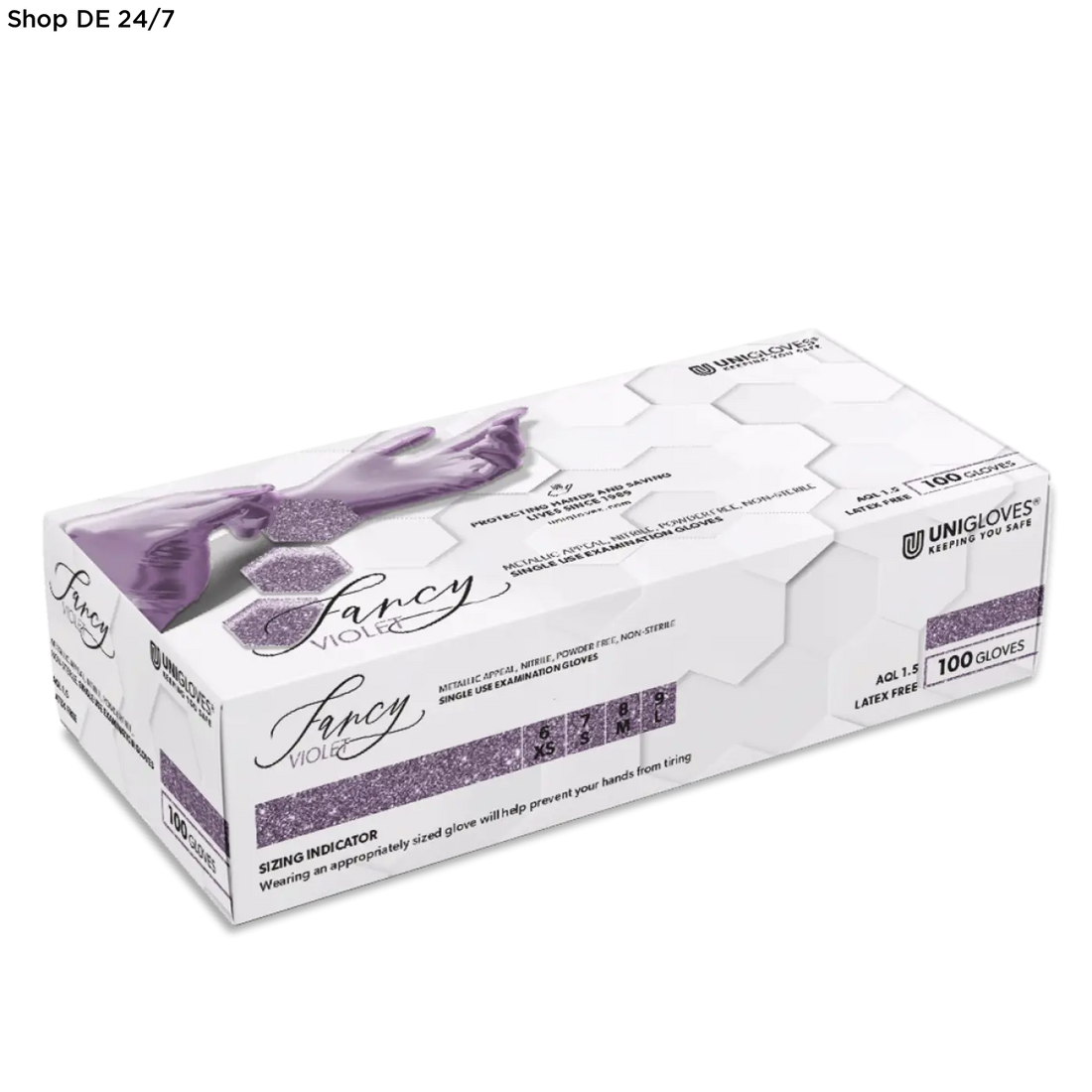 FANCY® VIOLET Nitril-Einmalhandschuhe 1000 Stück