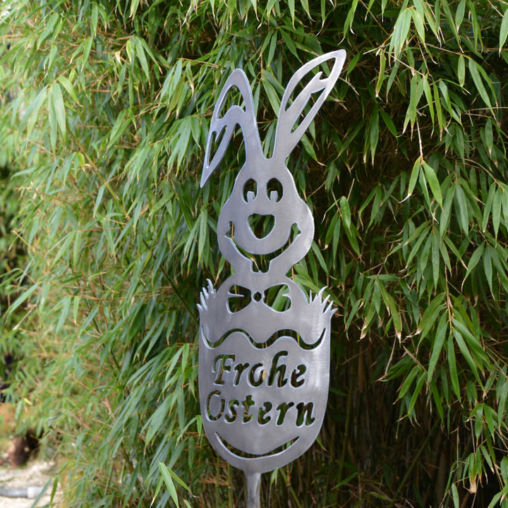 Garden Plug-in Rabbit Happy Easter XXL