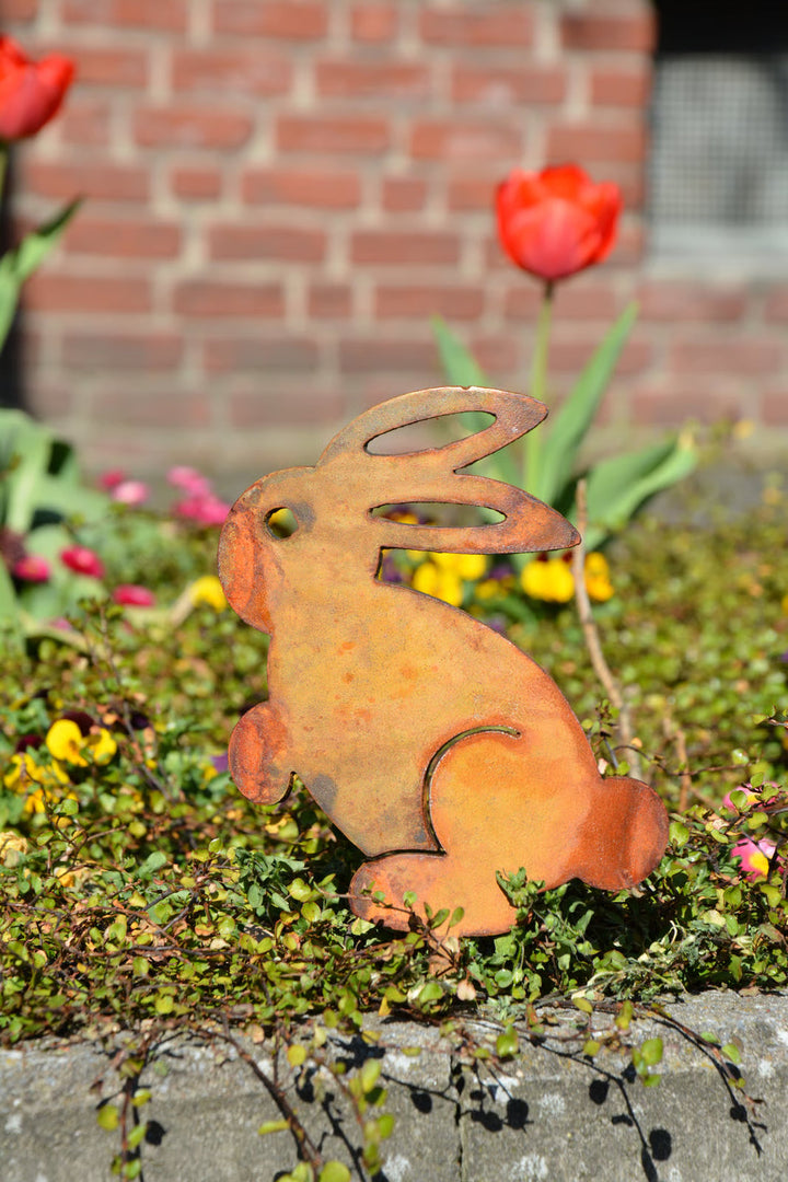 Garden Ornament Bunny Hoppel small