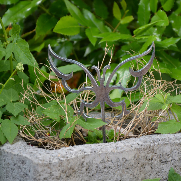 Gartenstecker Schmetterling 1