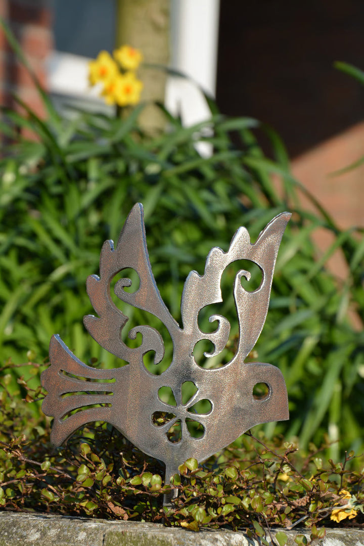 Gartenstecker kleiner Vogel