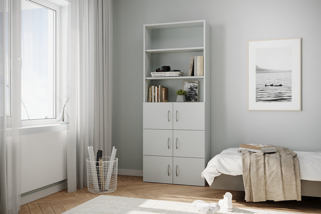 GEBA FlexiShelf with doors - 80cm