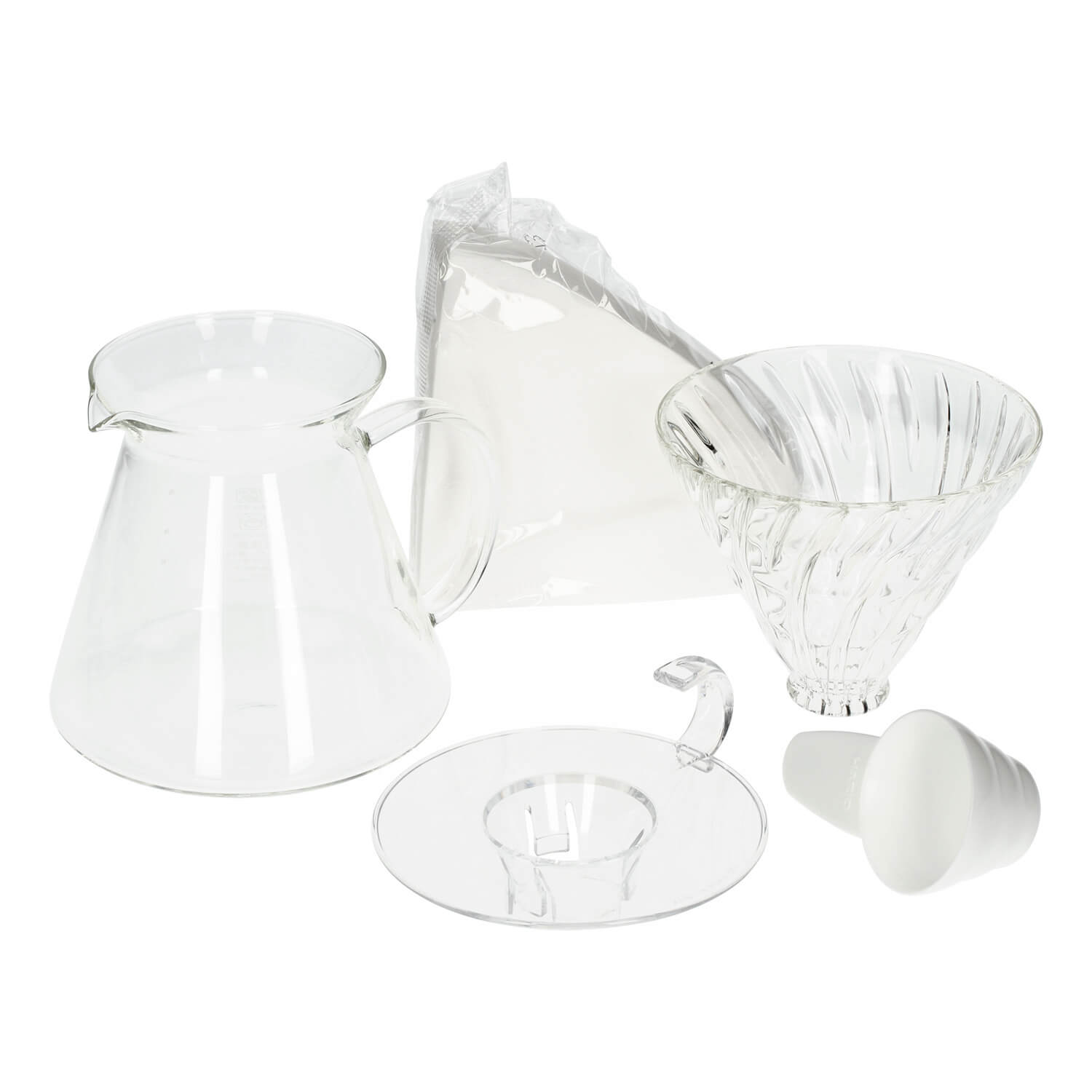 Hario V60-02 Pour Over Kit – Complete Brewing Set for Specialty Coffee