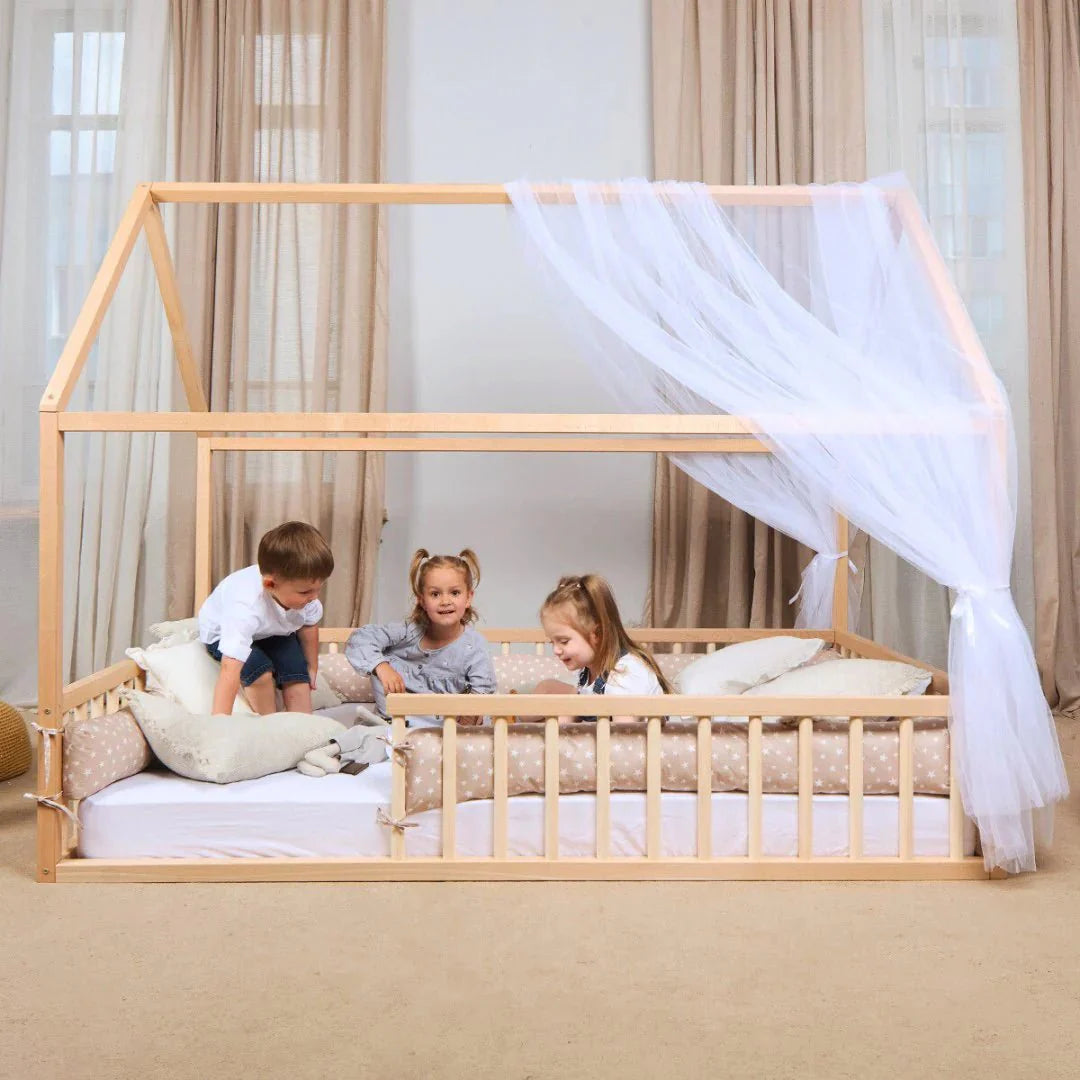Montessori House Bed for Children and Toddlers aged 1 year and up