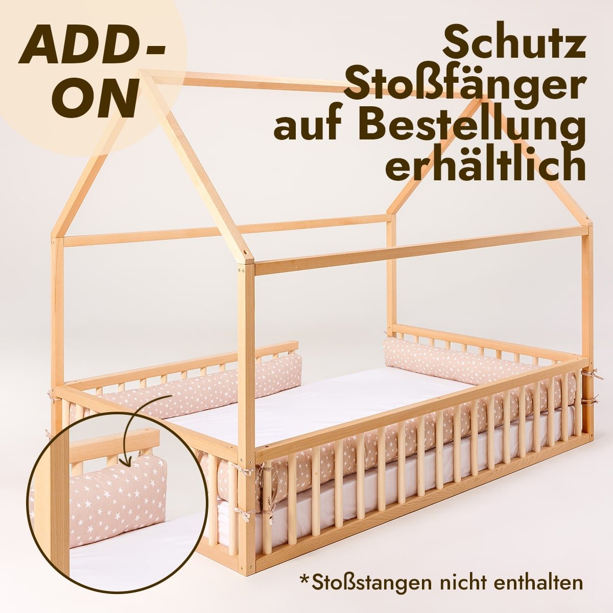Montessori House Bed for Children and Toddlers aged 1 year and up