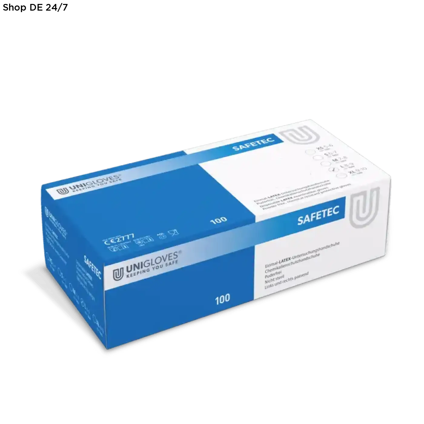 Latexhandschuhe SAFETEC 1000 Stück – Vielseitiger Hygiene-Schutz