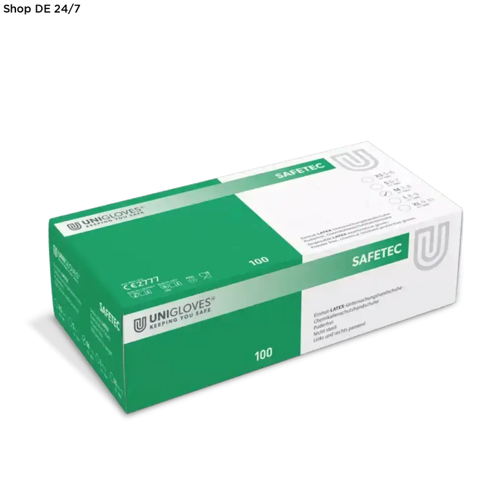 Latexhandschuhe SAFETEC 1000 Stück – Vielseitiger Hygiene-Schutz