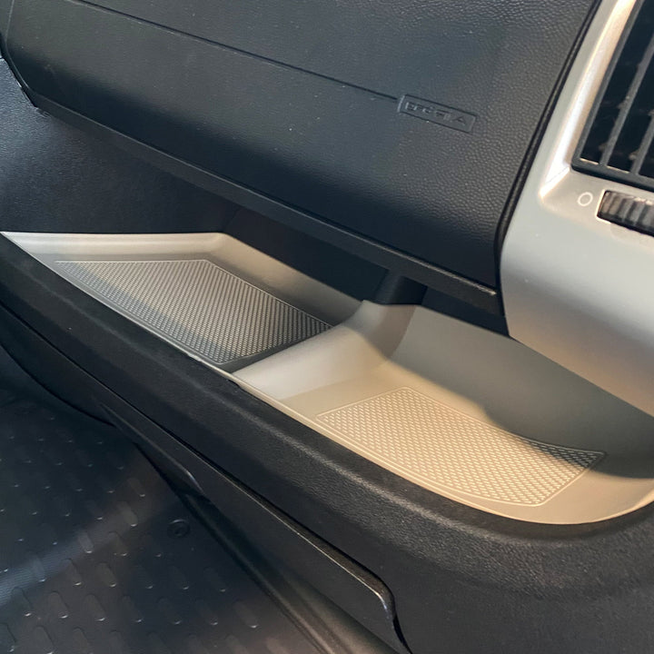 For Citroën Jumper Lower Dashboard Rubber Inserts/Mats Light Gray LHD