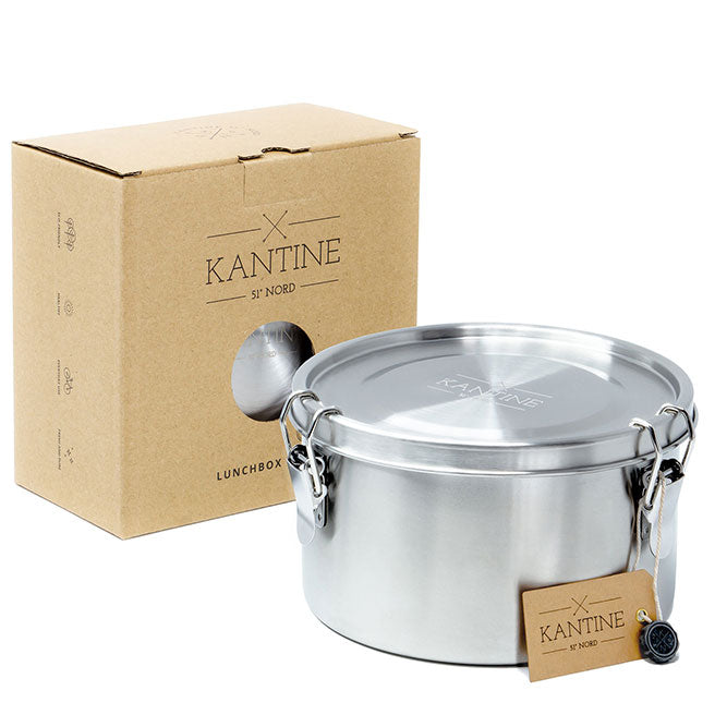 Tiffin Lunchbox aus Edelstahl – Auslaufsicher & Plastikfrei (1200 ml)