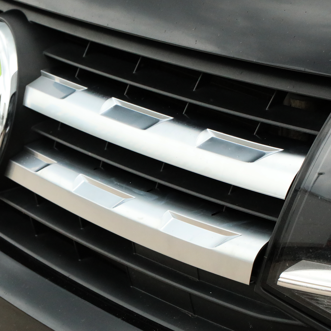 For VW Transporter T6 Front Grille Trims (4Pcs) - Matte Chrome