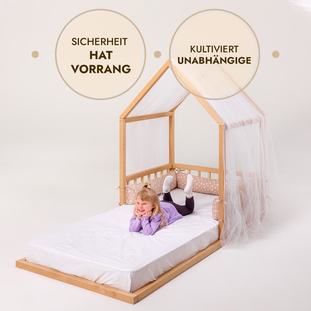 Montessori Toddler Bed from 2 Years Old