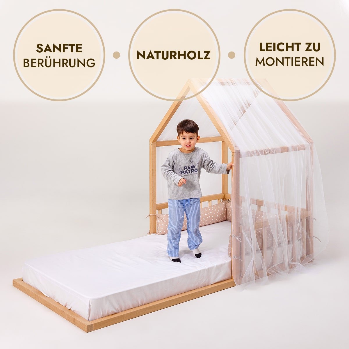 Montessori Toddler Bed from 2 Years Old
