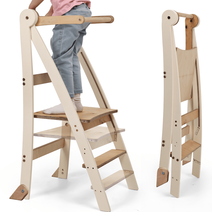 Montessori Learning Tower - Height-Adjustable Kids' Chair