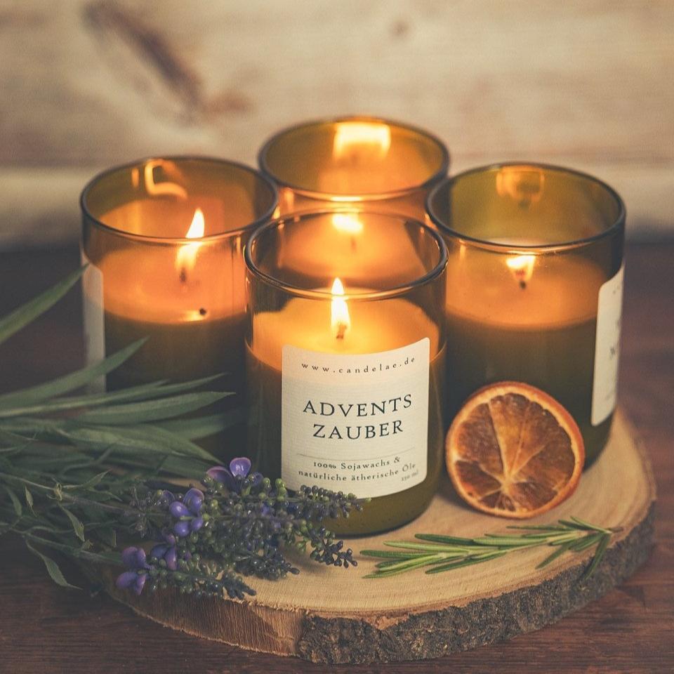 Christmas Magic – Your Natural Scented Candle for Festive Advent Evenings