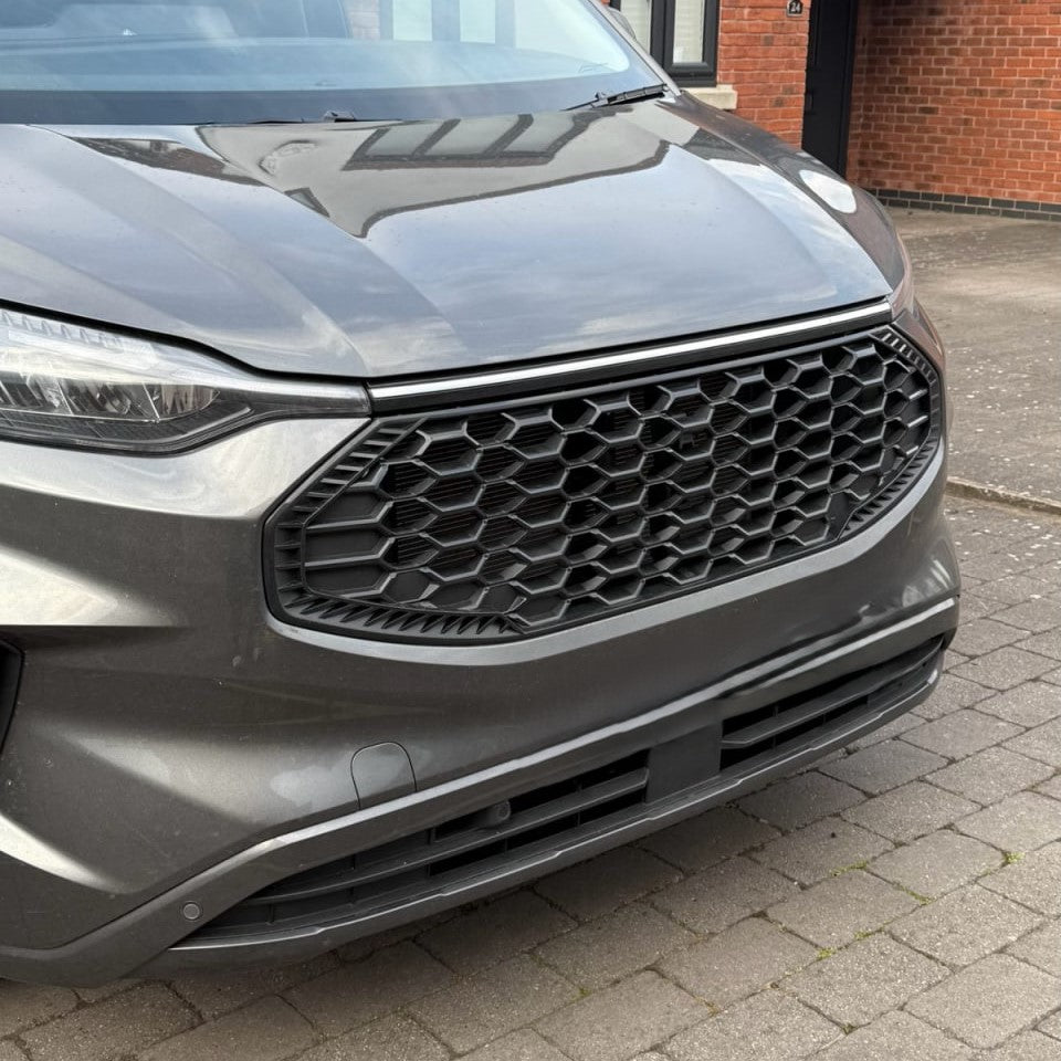 For Ford Transit Custom 2024+ Front Grille – Gloss Black | Stylish &amp; Durable Upgrade