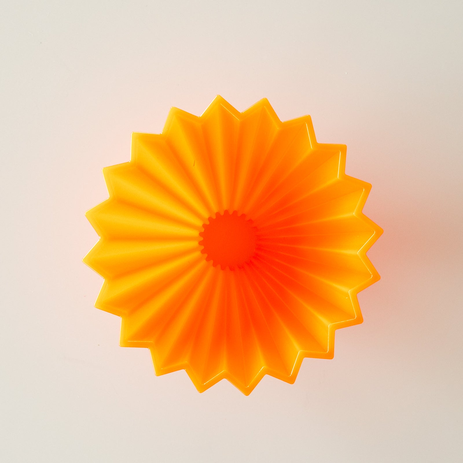Origami Dripper Air S Orange – Limited Edition (1–2 Tassen) AS Resin, 20 Ribs, schneller Flow, spülmaschinenfest