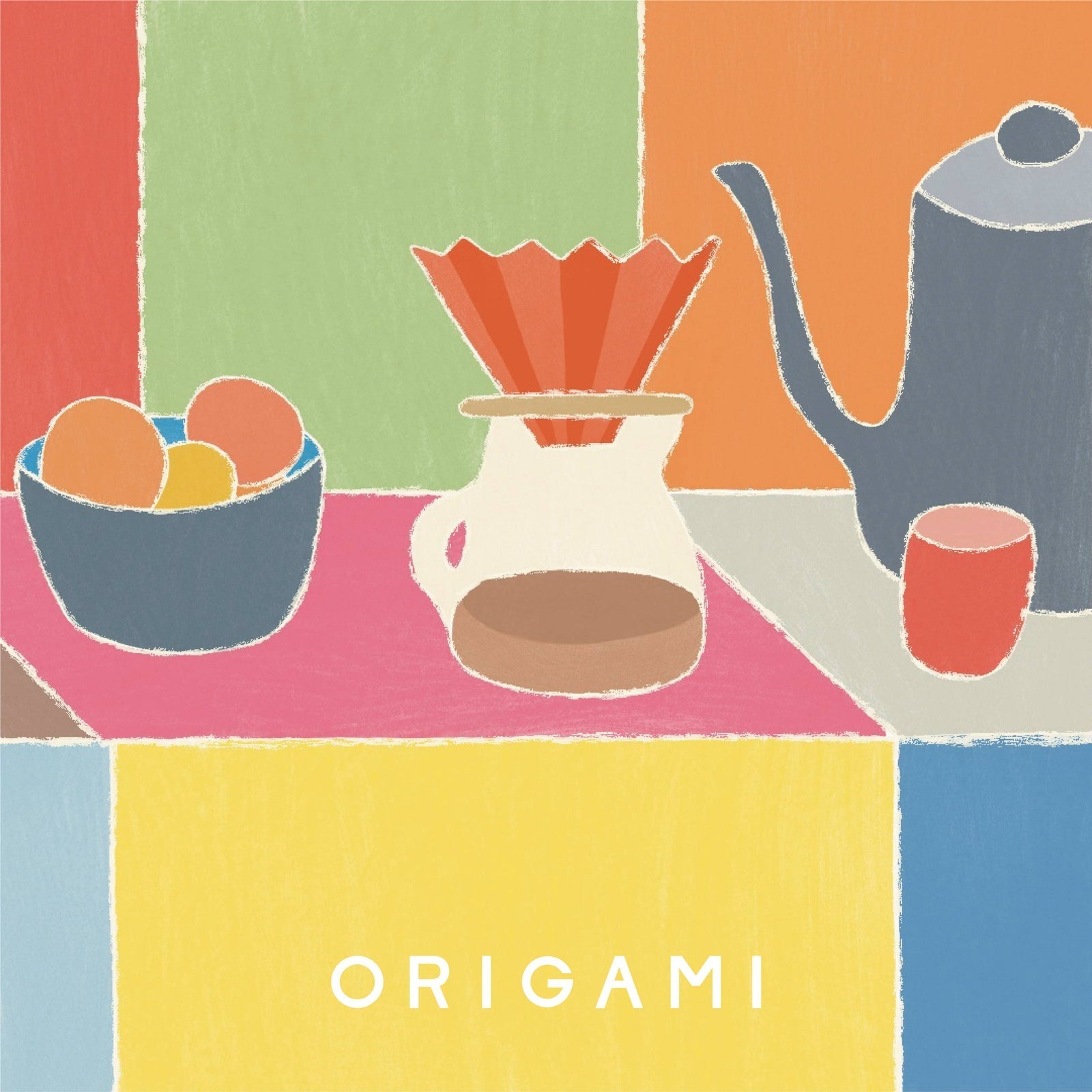 Origami Dripper Air S Orange – Limited Edition (1–2 Tassen) AS Resin, 20 Ribs, schneller Flow, spülmaschinenfest
