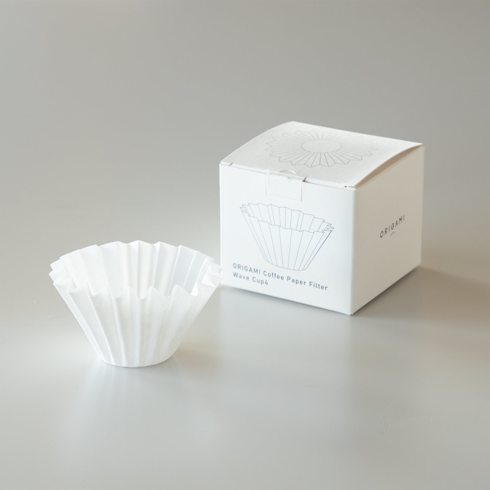 Origami Wave Paper Filters