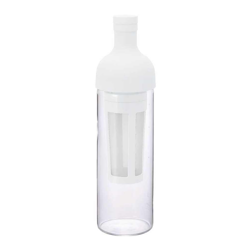 Hario Filter-In Coffee Bottle – 750 ml Cold Brew Flasche aus hitzebeständigem Glas mit integriertem Feinfilter