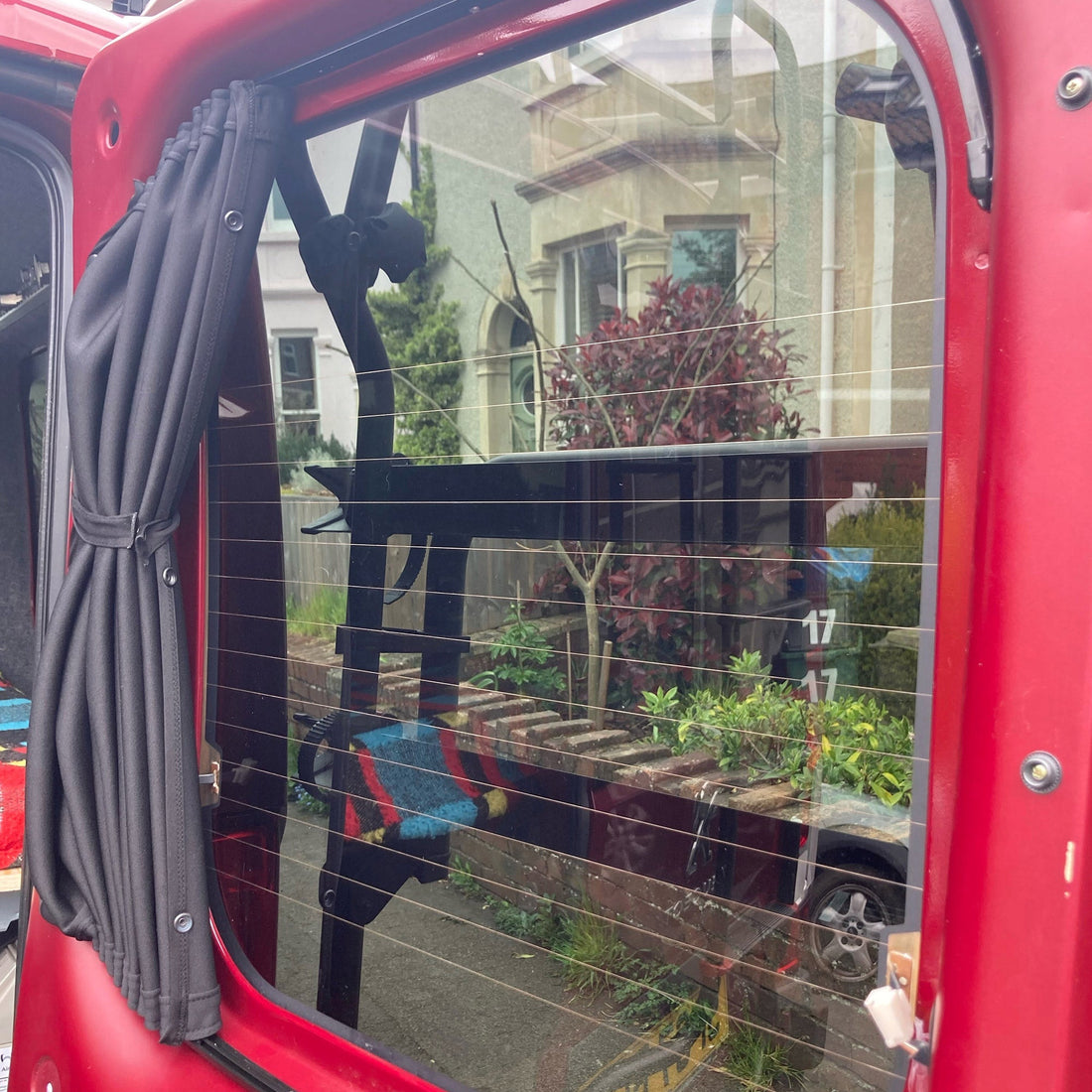 For Citroën Dispatch Premium 1 x Barn door Window Curtain Van-X