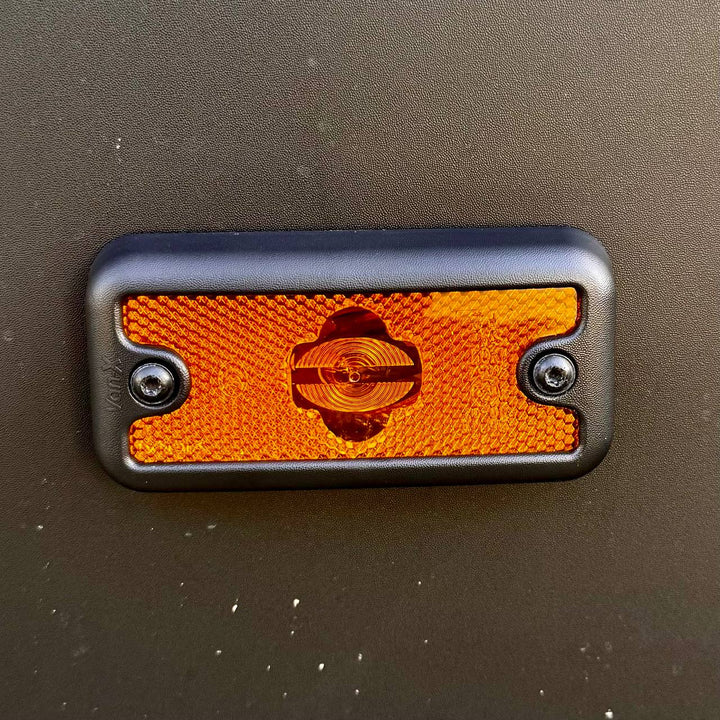 Opel Movano Signal/Marker Light Protective Caps Textured – Signal Mark Guard Set, Robust Covers