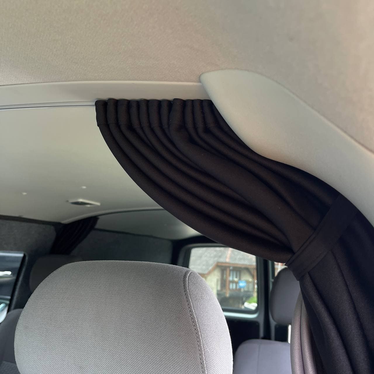 For Mercedes Sprinter Cab Divider Curtain Kit