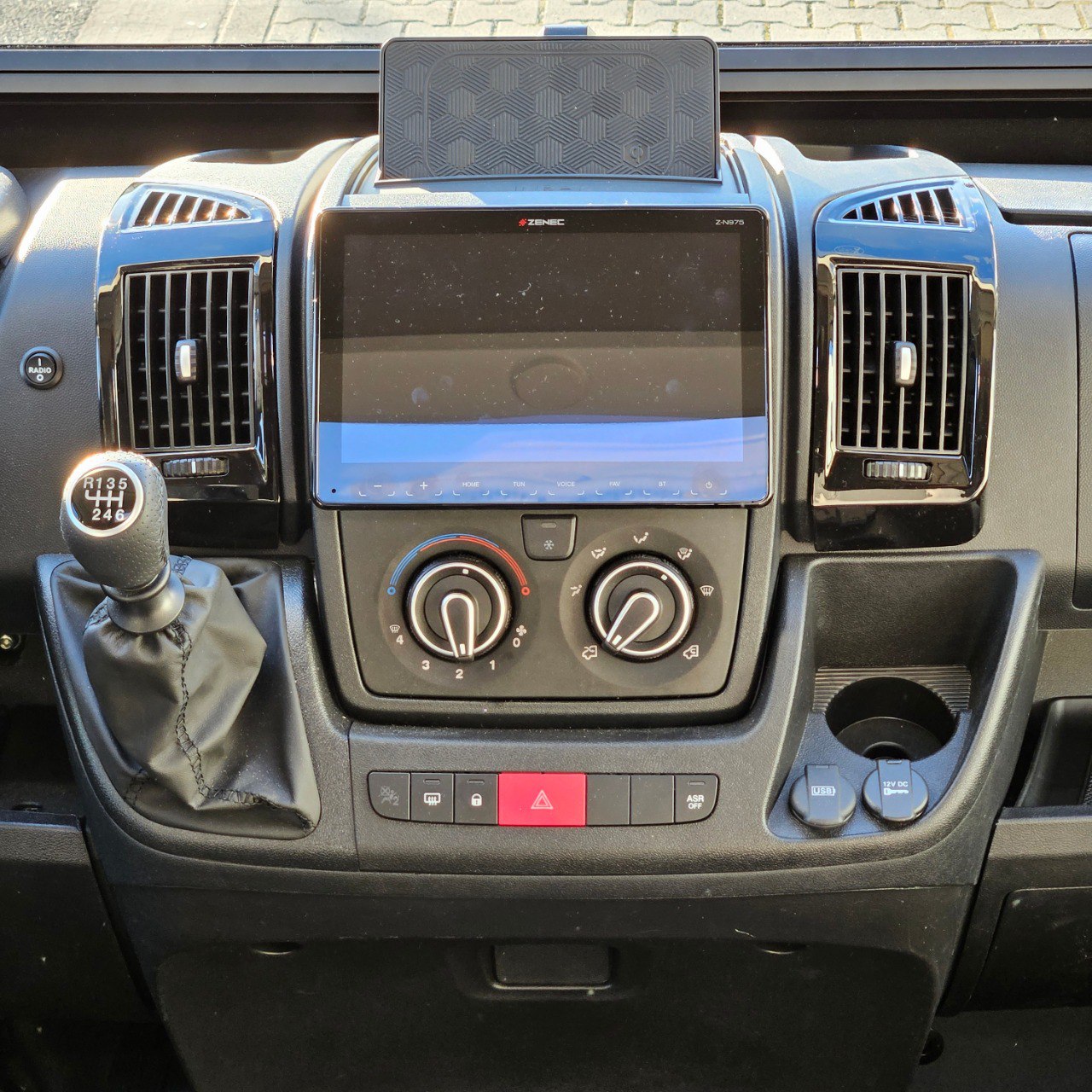For Opel Movano Dashboard Air Vent (Black) Painted and Ready to Fit 