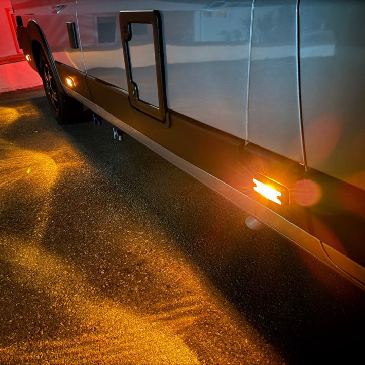 For Opel Movano Signal Mark Guard - Gloss Black