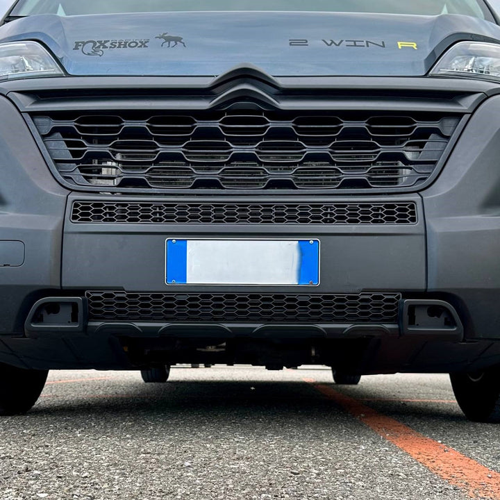 Citroën Jumper Frontstoßstangen-Wabengitter – 2-teiliges Set in Mattschwarz