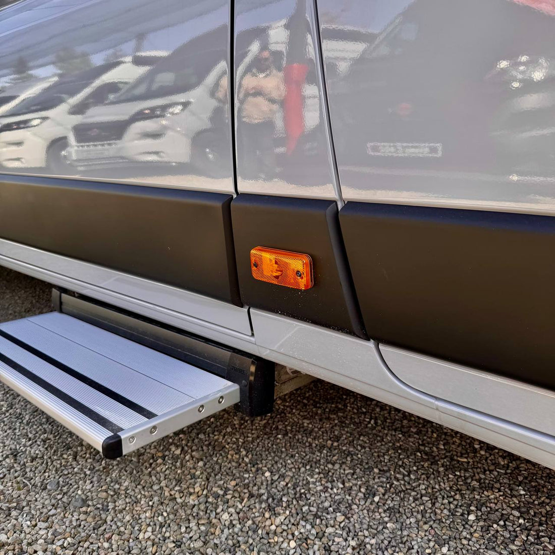 For Fiat Ducato Signal Mark Guard - Textured
