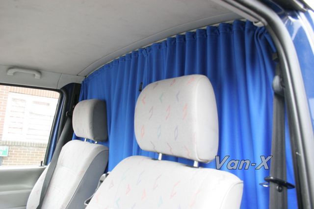 For Transit Custom Cab Divider Curtain Kit