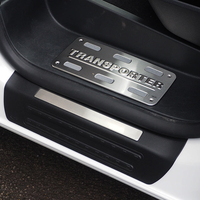 For VW T5 &amp; T5.1 Stainless Steel Step Protectors (Set of 4)