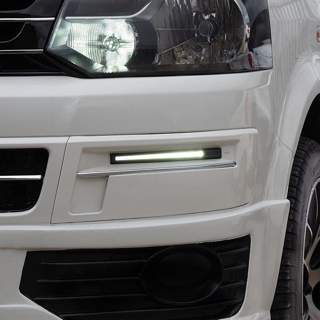 For VW T5.1 Transporter Light Bar DRL, Daylight Smoke DRL