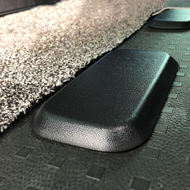 For VW T6 Kombi Rear Seat Base Caps – Set of 4 Covers