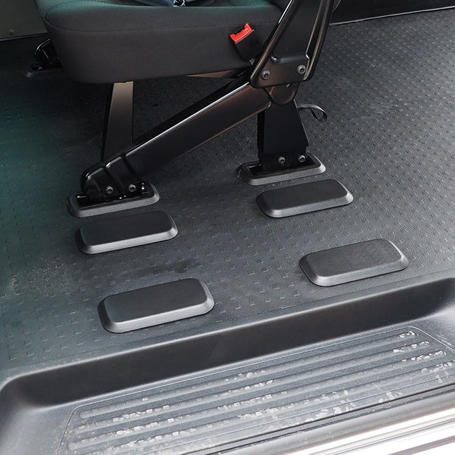 For VW T6.1 Kombi Rear Seat Base Caps – Set of 8 Covers