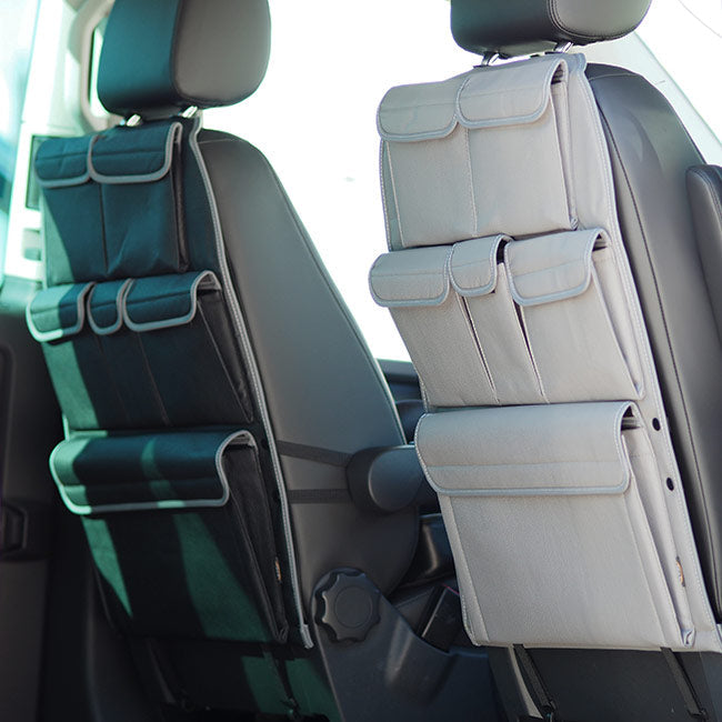 For VW T5 T5.1 Transporter Back Seat Organizer Single + Double