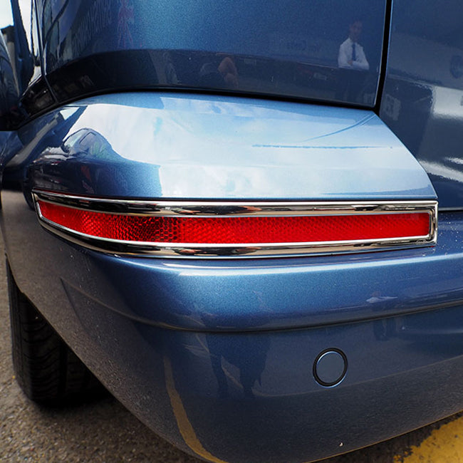 For VW T6 Transporter Tailgate Bumper Reflector Trims