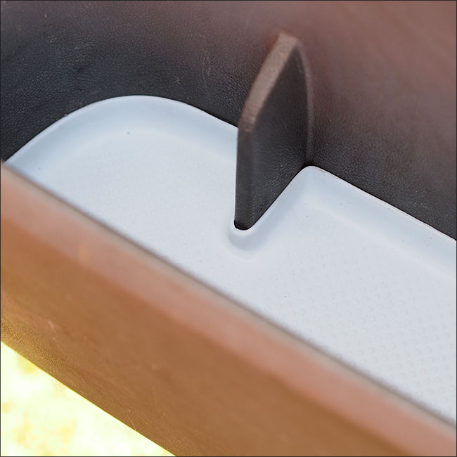 For VW T5, T5.1 Door Pocket Inserts, Rubber, Door Liner (White) Double Passenger + Driver *ON SALE* Interior Styling 