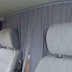For VW Caddy Cab Divider Curtain Kit
