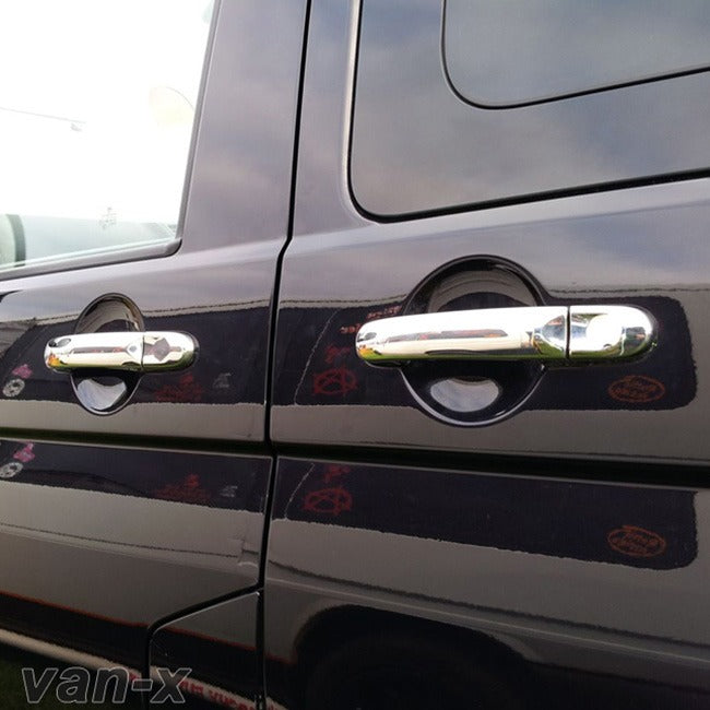 For VW T6 Transporter Door Handle Covers Stainless Steel