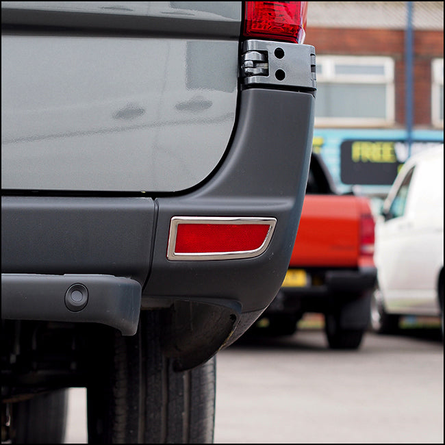 For VW Crafter Rear Bumper Reflector Trims
