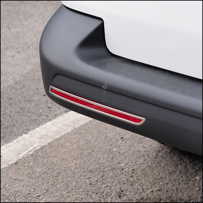 For VW T5.1 Transporter Rear Bumper Reflector Trims