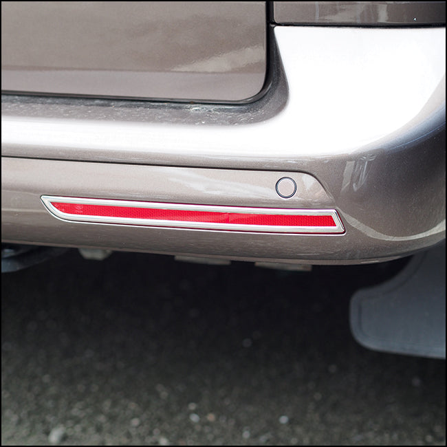 For VW T5.1 Transporter Rear Bumper Reflector Trims