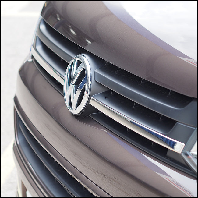 For VW T5.1 Transporter Single-Line Front Grille Trim (2 Pcs)
