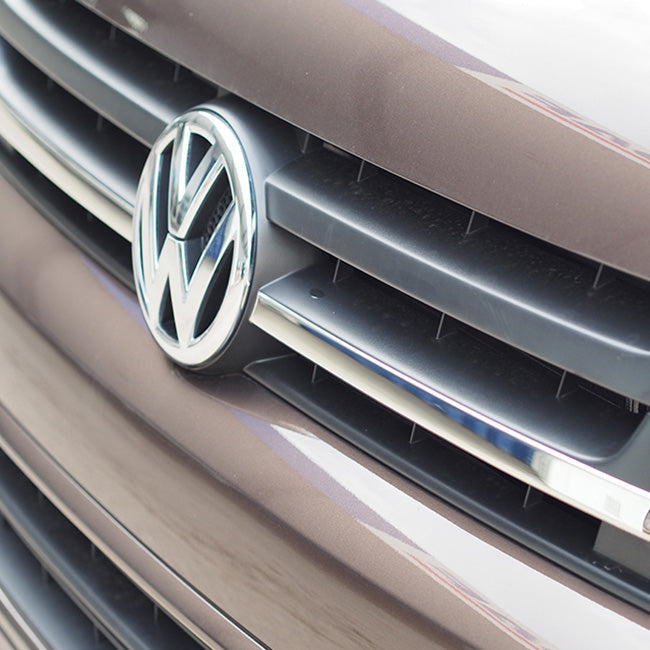 For VW T5.1 Transporter Single-Line Front Grille Trim (2 Pcs)