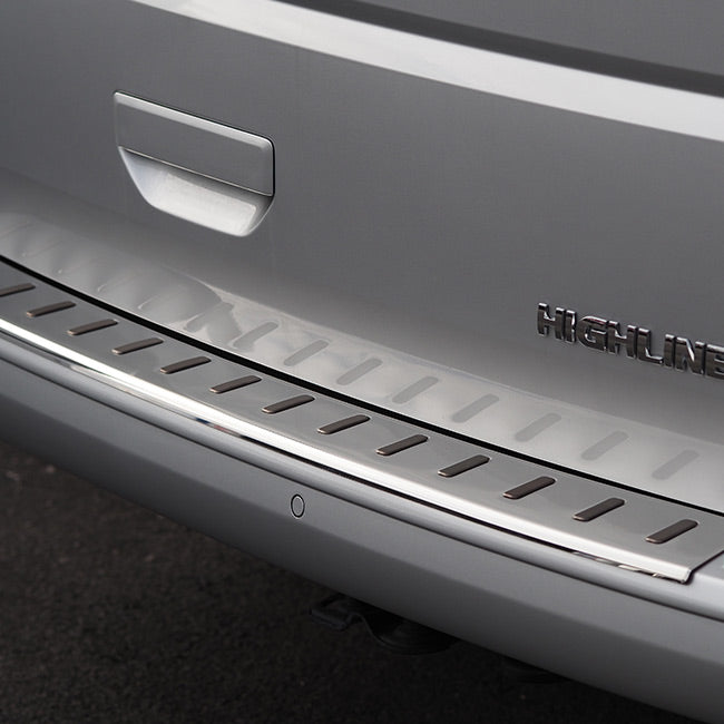 For VW T6.1 Rear Bumper Protector Tailgate Stainless Steel