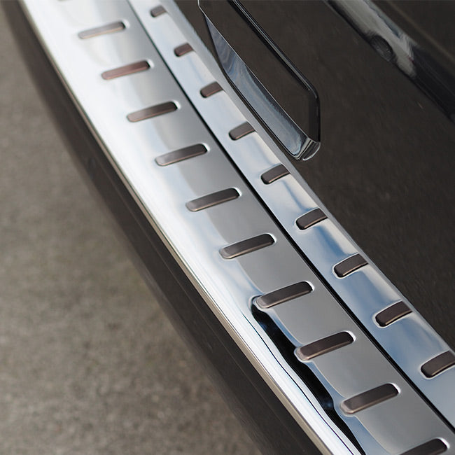 For VW T6 Rear Bumper Protector Tailgate Stainless Steel