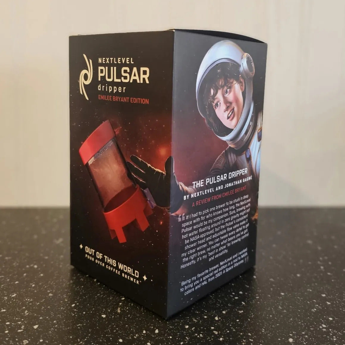 NextLevel Pulsar Dripper – Präzisions-Pour-Over Kaffeebereiter, Flow Control Valve, Keine Umgehung für Perfekte Extraktion